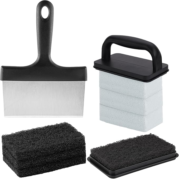Griddle Cleaning Kit for Blackstone, Professional Flat Top Grill Cleaning Kit by CCTVRTV