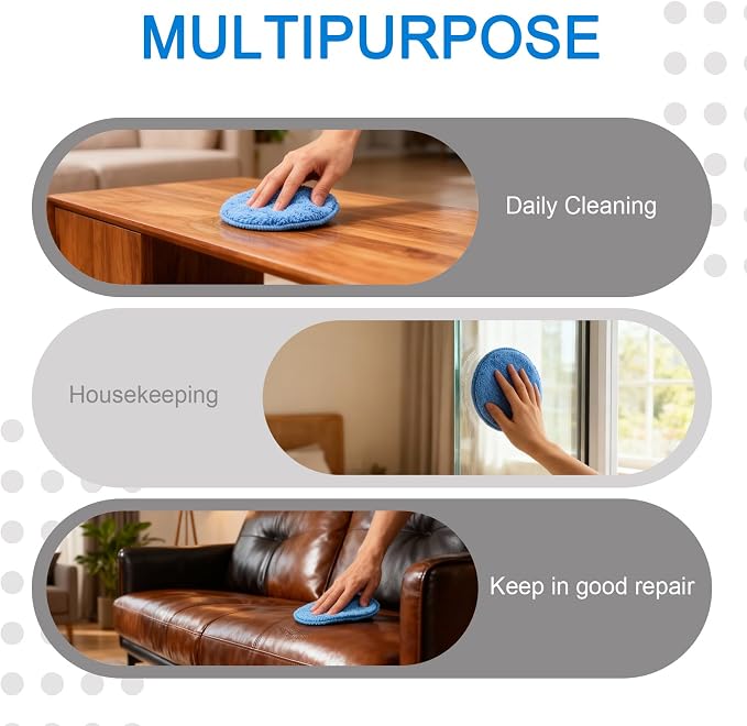 6PCS Wax Applicator Pads, Foam Buffing Pad - Image 6