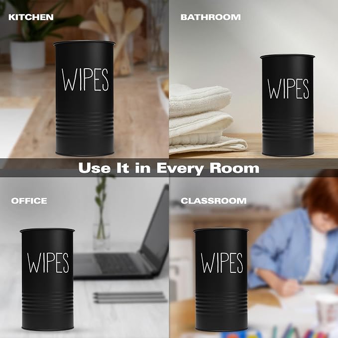 Wipe Holder for Kitchen/Bathroom Counter, Disinfectant Wipe Container, - Image 2