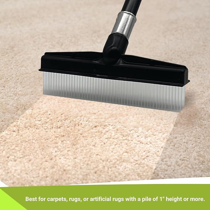 Small Room Groom Carpet Rake, Portable Carpet Brush - Image 7