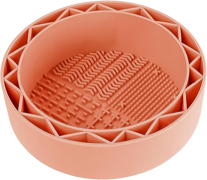 Pen Brush Washer, Watercolor Brush Cleaner, Silicone Brushs Bowl Clean by JANKOW