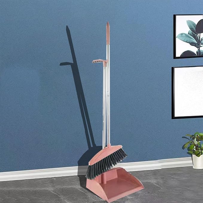 Broom and Dustpan Set for Home Indoor 180 Rotatable Broom - Image 7
