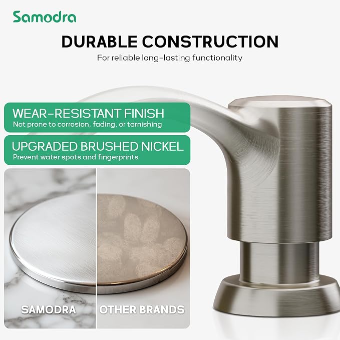 SAMODRA Built-in Kitchen Sink Soap Dispenser - Image 5