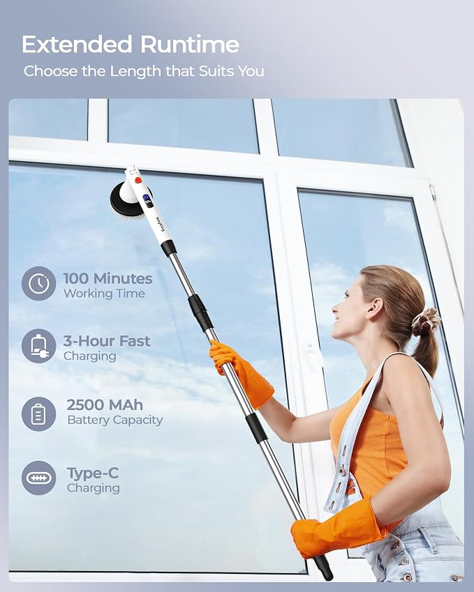 MayKing Electric Spin Scrubber - Image 7