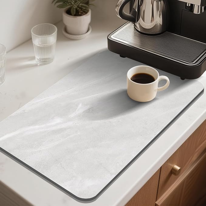 Findosom Dish Drying Mat, Cuttable Drying Mat - Image 4
