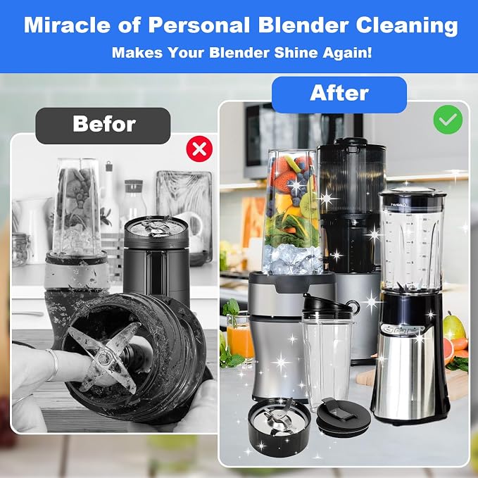 XANGNIER 7 Pcs Personal Blender Cleaning Brush Set - Image 5