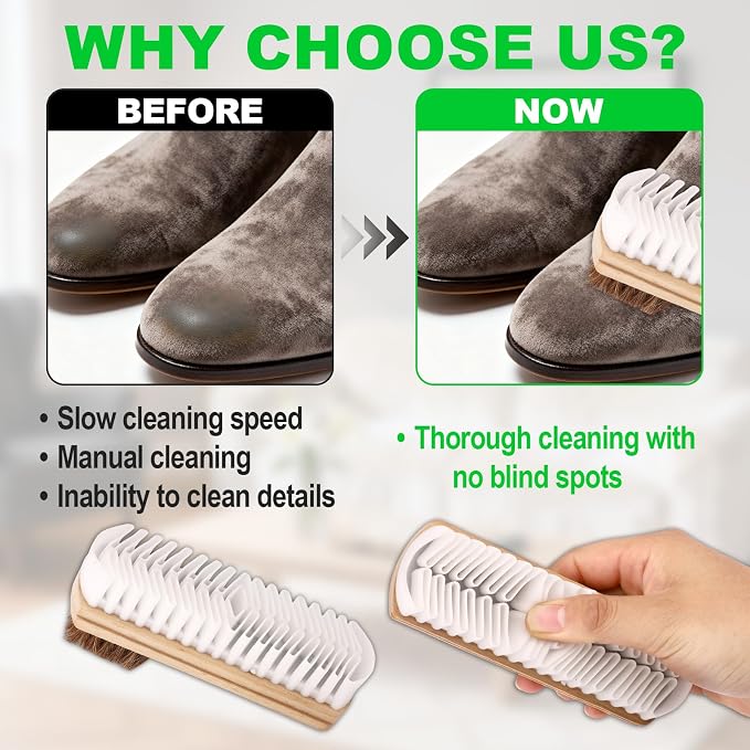 2-in-1 Suede Shoe Cleaner Brush - Image 5