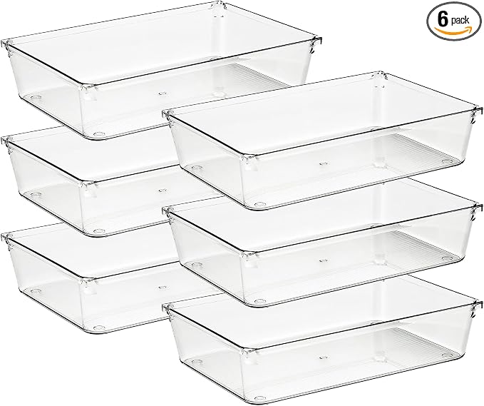 Ravinte 6 Pack Drawer Organizer by Ravinte