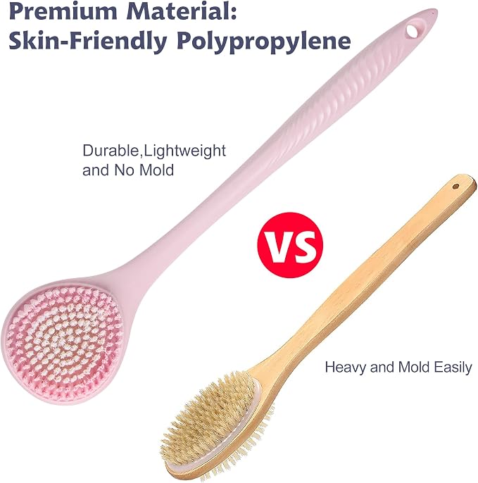 BEDELITE Back Bath Brush Long Handle - Image 2