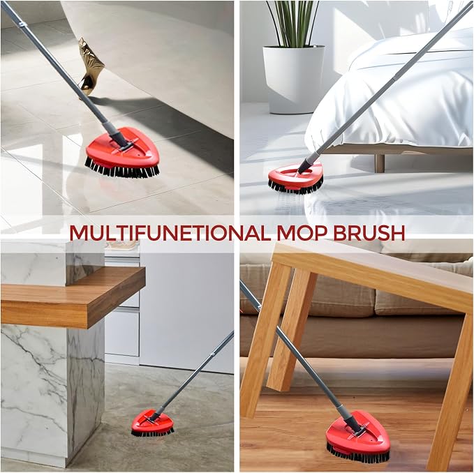 Scrub Brush, 2 Pack Spin Scrub Brush Replacement Head, Stiff Bristle Cleaning - Image 6