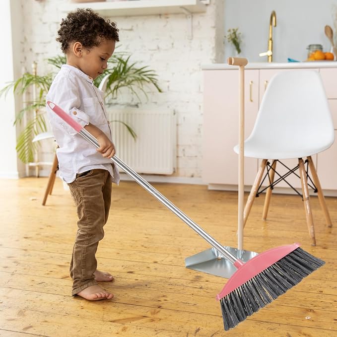 Ciieeo Heavy-Duty Broom, Stainless Steel Broom - Image 2