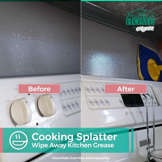 CHOMP! Painted Wall Cleaner Spray, and Baseboards, Removes Dirt, Healthier Home - Image 3