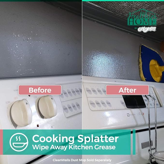 CHOMP! Painted Wall Cleaner Spray, and Baseboards, Removes Dirt, Healthier Home - Image 3