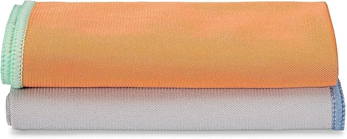 Full Circle Renew, Streak-Free Glass Cleaning Cloths, Recycled Microfiber - Image 3