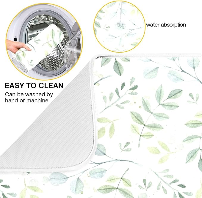 Eucalyptus Leaves Dish Drying Mat - Image 2