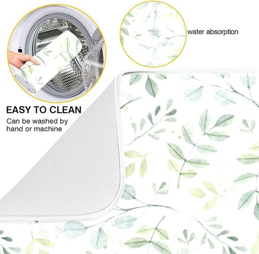 Eucalyptus Leaves Dish Drying Mat - Image 2