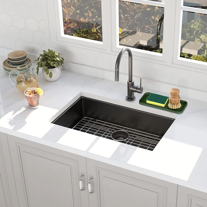 EG-SIPRO Kitchen Sink Organizer Tray, Sponge Holder - Image 6