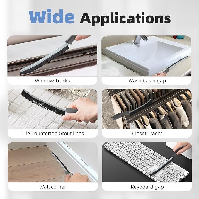 Hard Bristle Crevice Cleaning Brush - Image 6