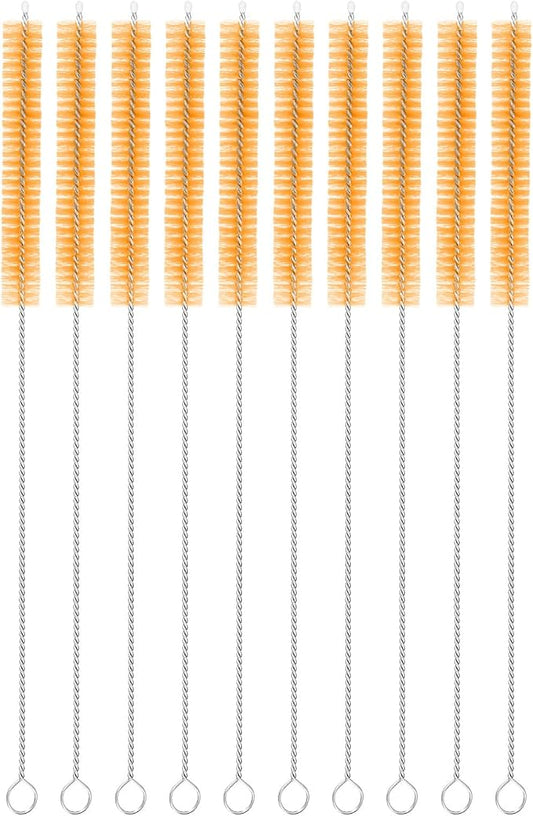 uxcell 10Pcs Drinking Straw Cleaning Brushes, Sippy Cup, Bottle and Tube by uxcell