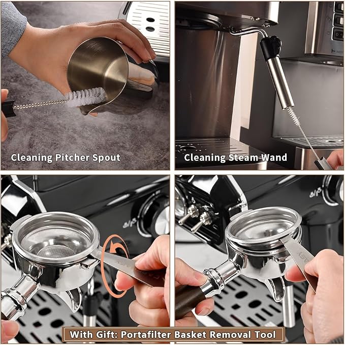 Espresso Brush Machine Cleaning Brush - Image 6