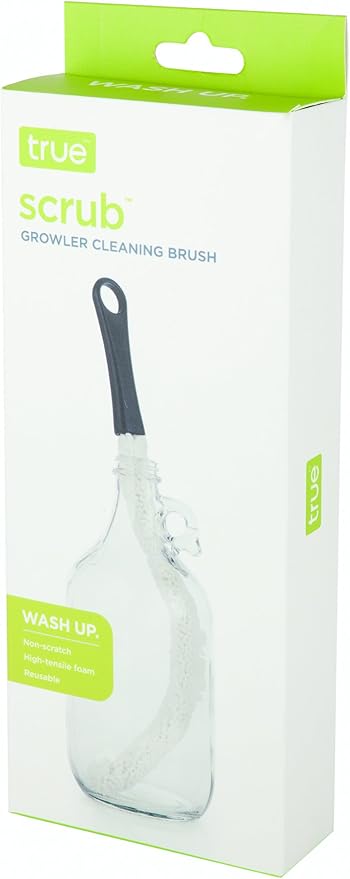 True Decanter and Growler Brush Multipurpose Glassware Cleaner, No-Scratch - Image 7