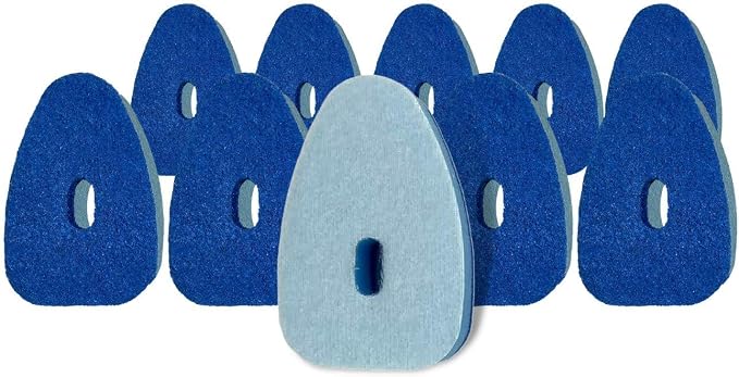 Smilyeez Blue Non Scratch Scrubbing Sponge Refill by Smilyeez
