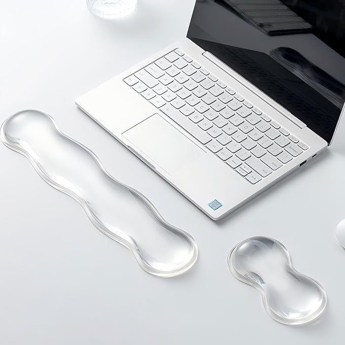 Gel Keyboard Wrist Rest Set, Ergonomic Keyboard Mouse Wrist Rest - Image 8