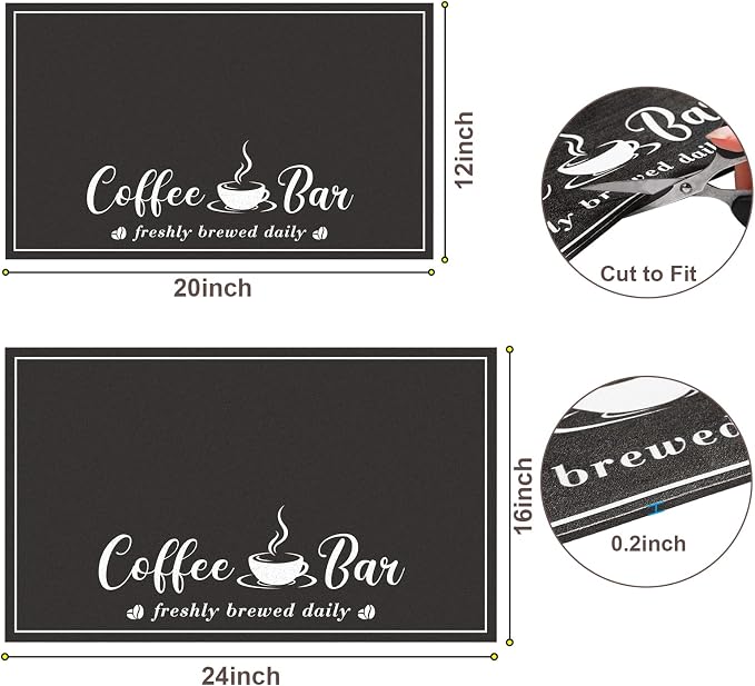 Absorbent Coffee Mat, Fashion Dish Drying Mat - Image 6