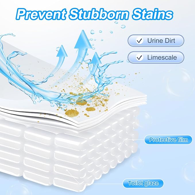KIISIISO Toilet Bowl Cleaner Tablets 50 PACK, Automatic Bleach Toilet Tank - Image 2