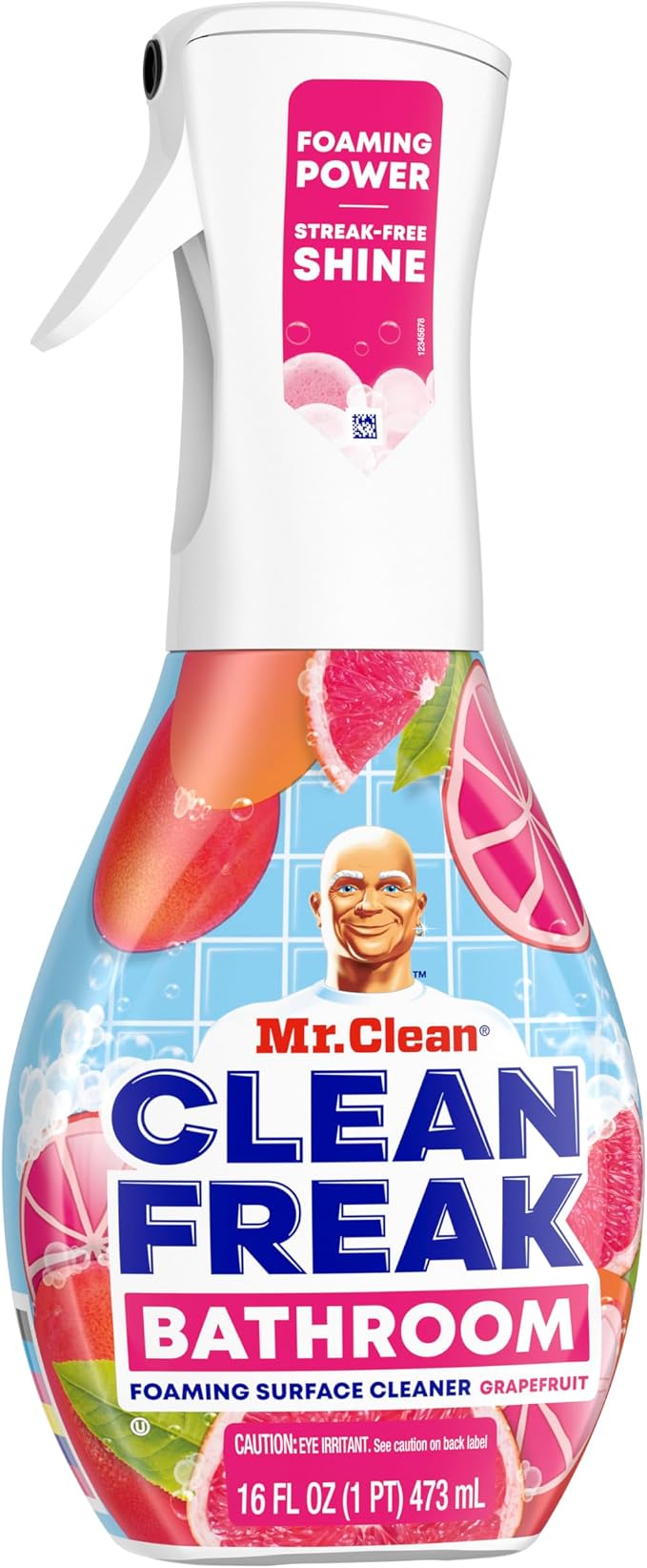 Mr. Clean Clean Freak Foaming Bathroom Surface Cleaner Multi-Surface Spray - Image 9