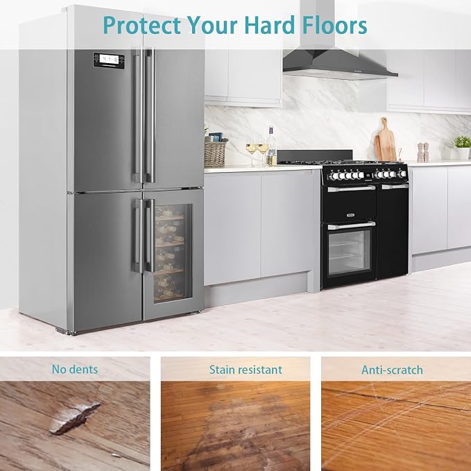 Refrigerator Mat, 2mm Thickness Scratch-Resistant Floor Mat - Image 2