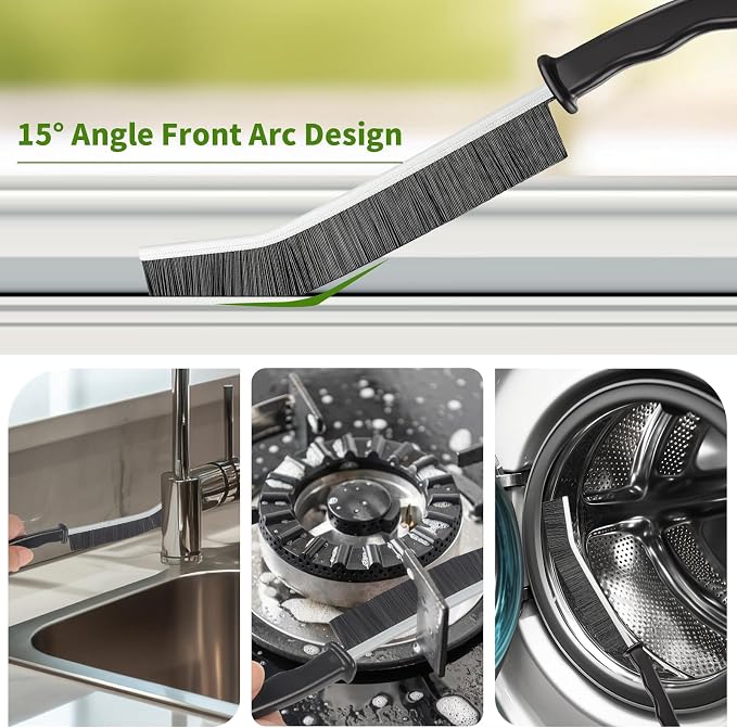 Crevice Cleaning Brush, Hard Bristle Crevice Cleaning Brush, Crevice Cleaning - Image 2
