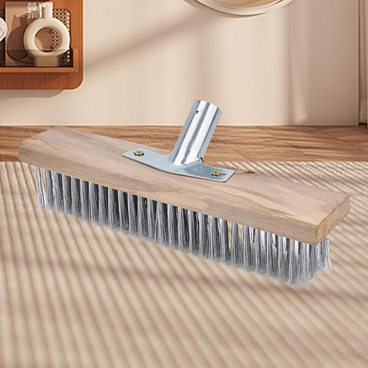 ZJchao Rough Stainless Steel Deck Scrubber Brush - Image 2