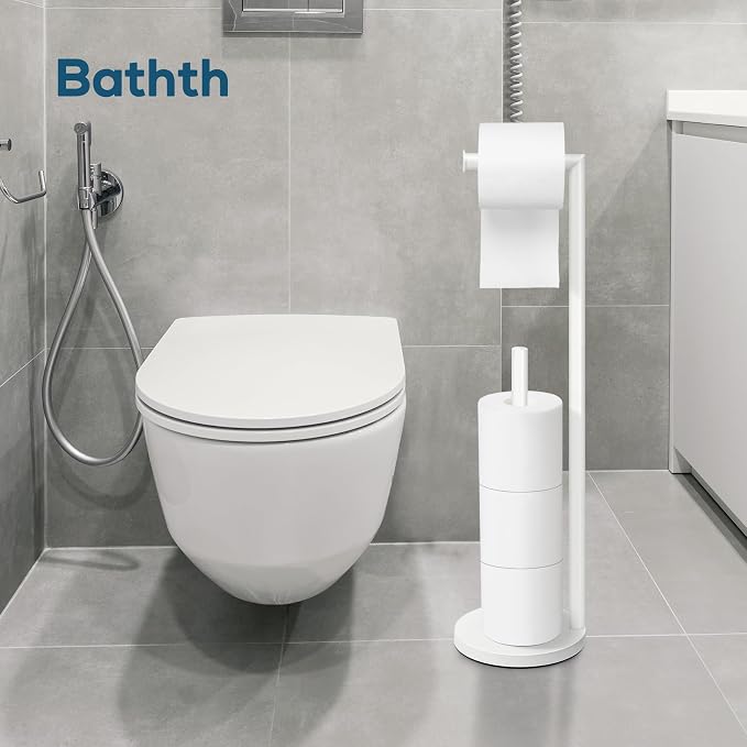 Toilet Paper Holder Stand, Toilet Paper Holder Free Standing, Toilet Paper - Image 4