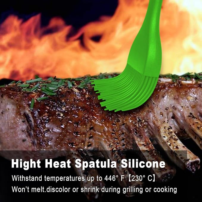 Walfos Silicone Basting Pastry Brush, Heat Resistant Pastry Brush Set, Strong - Image 6