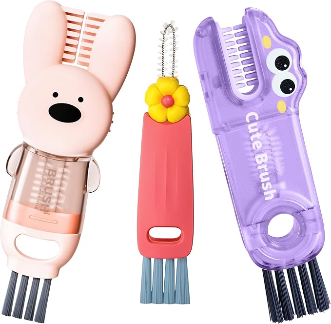 Cup Lid Cleaning Brush, 3 in 1 Lid Cleaner by Unknown