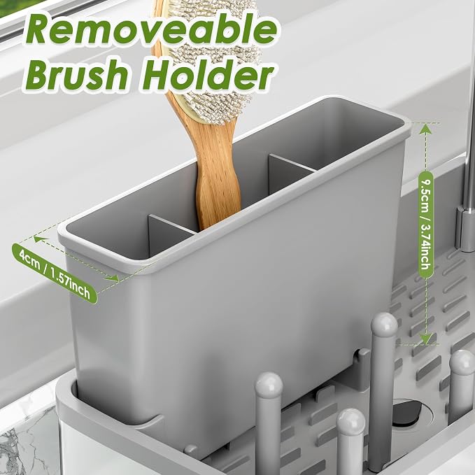Stainless Steel Sink Caddy, Sponge Holder - Image 7
