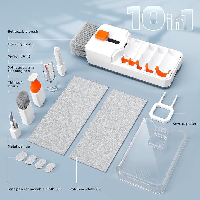 Keyboard Cleaning Kit Laptop Cleaner, All-in-1 Computer Screen Cleaning Brush - Image 8
