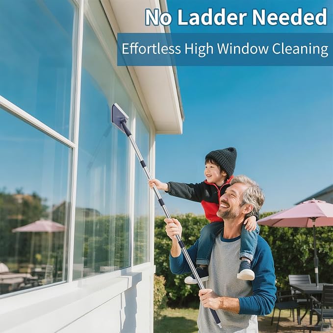 3 in 1 Window Squeegee for Home, Window Cleaning Kit - Image 3