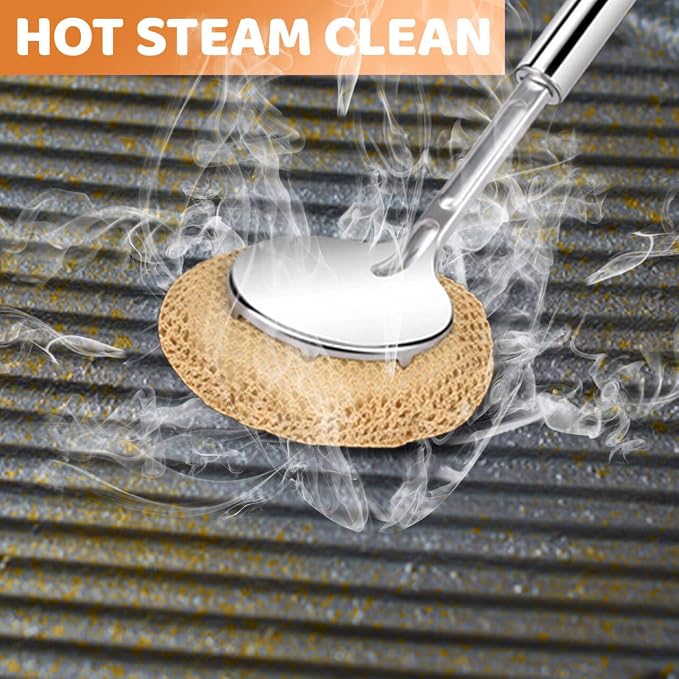 Kitchen Scrub Brush with Handle, Non-Scratch Cleaning Brush - Image 5