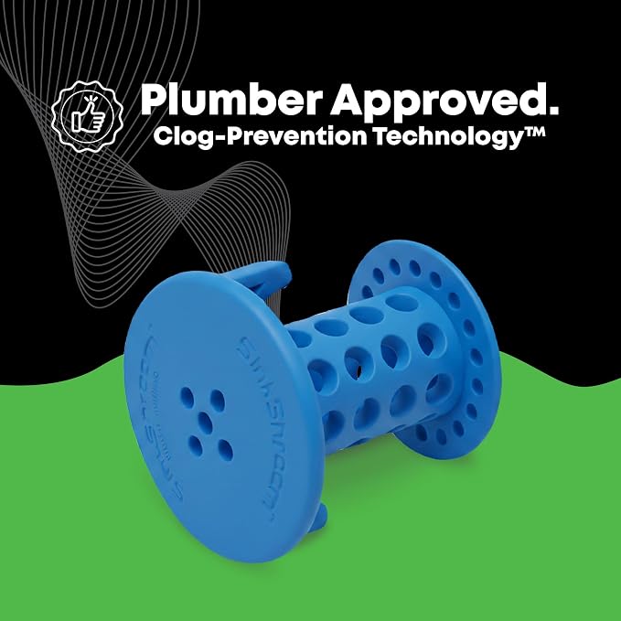 SinkShroom SSBLU988 Sink Drain Protector Hair Catcher/Strainer/Snare - Image 9