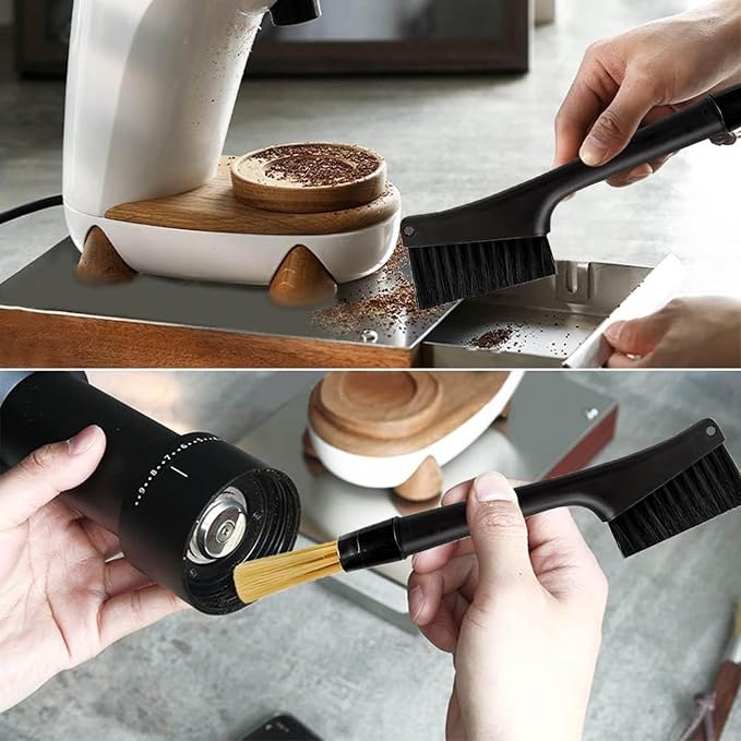 Coffee Machine Cleaning Brush, Detachable Dusting Bar Espresso Machine Grinder - Image 3