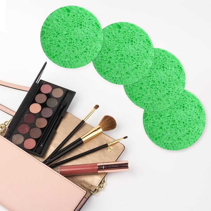 50-Count Large Compressed Facial Sponges - Image 3