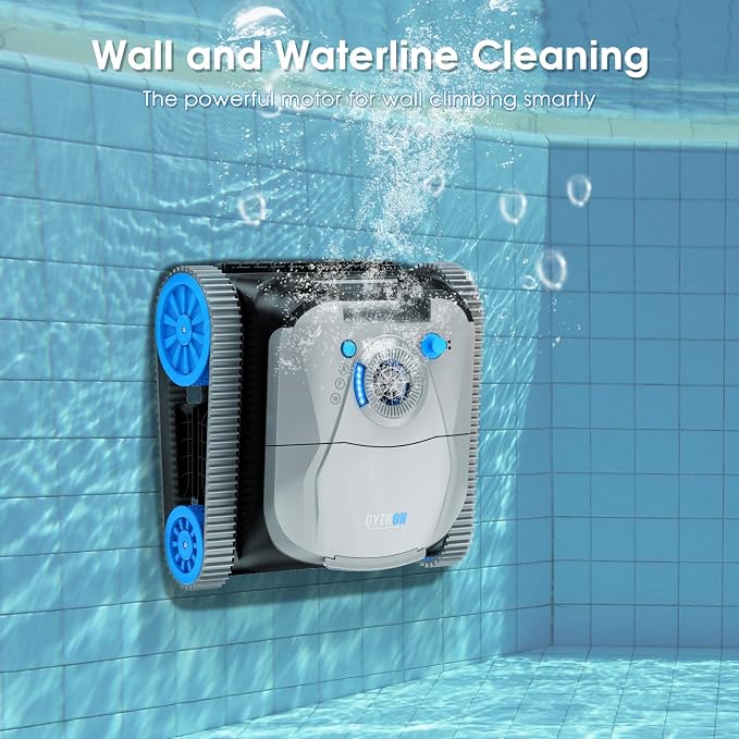 NIXBOT QP5 Robotic Pool Cleaner, Cordless Pool Vacuum - Image 2