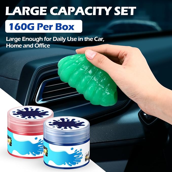 12 Pack Car Cleaning Gel Detailing Cleaner Putty Auto Clean Dust Mud Tools - Image 2