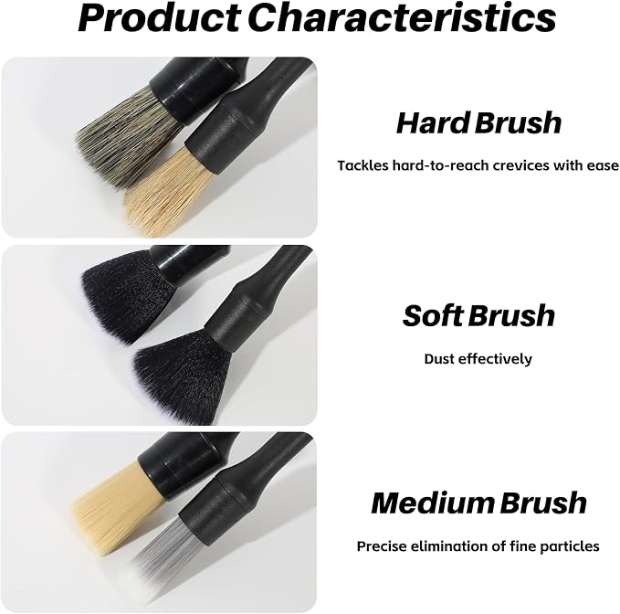 6 Pcs Interior Detailing Brush - Image 3