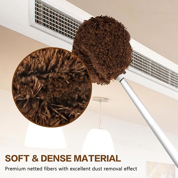 Ceiling Fan Cleaner Duster Reusable Microfiber Ceiling Fan Blade Cleaner - Image 5