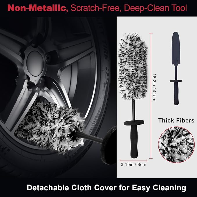 4PCS Professional Wheel Detailing Set - Image 3