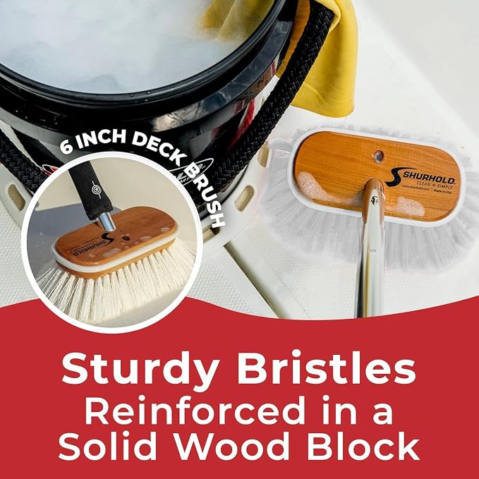 Shurhold 950 6" Deck Brush - Image 6