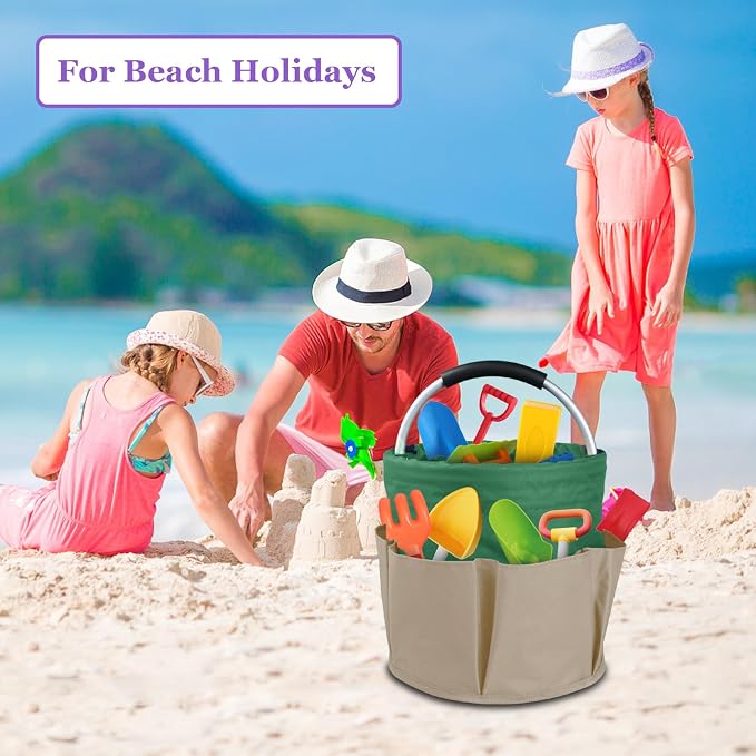 Set of 2 Foldable Cleaning Caddy - Image 9